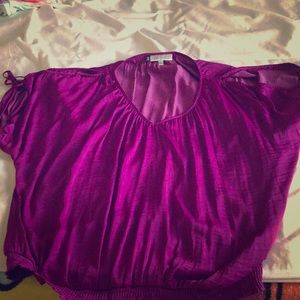 Jennifer Lopez purple t-shirt large